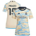 アディダス レディース ユニフォーム トップス Philadelphia Union adidas Women 039 s 2023 For Philly Replica Custom Jersey Tan