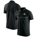 ナイキ ポロシャツ メンズ 【送料無料】 ナイキ メンズ ポロシャツ トップス Colorado Buffaloes Nike Coaches Performance Polo Black