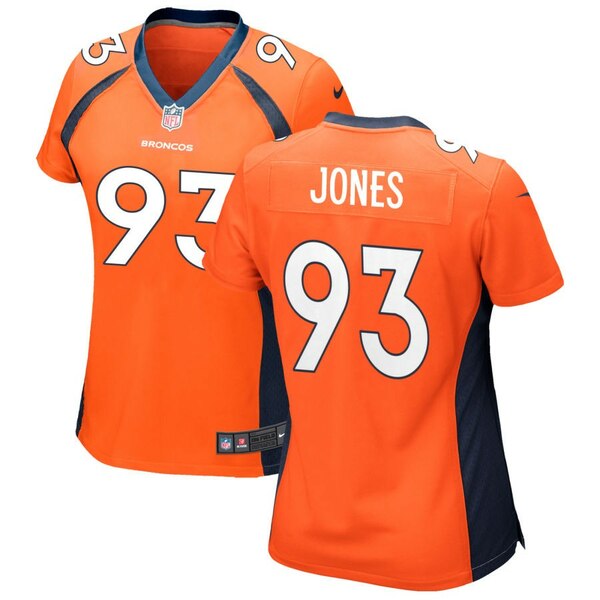 ʥ ǥ ˥ե ȥåץ Denver Broncos Nike Women's Custom Game Jersey Orange