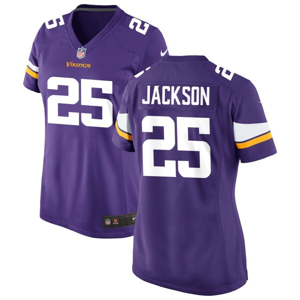 ナイキ レディース ユニフォーム トップス Minnesota Vikings Nike Women's Custom Game Jersey Purple