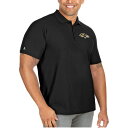 【送料無料】 アンティグア メンズ ポロシャツ トップス Baltimore Ravens Antigua Big & Tall Legacy Pique Polo Black