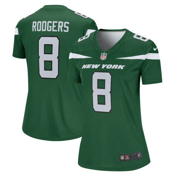 ナイキ レディース ユニフォーム トップス Aaron Rodgers New York Jets Nike Women's Legend Player Jersey Gotham Green