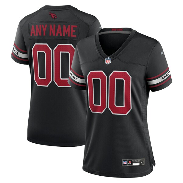ʥ ǥ ˥ե ȥåץ Arizona Cardinals Nike Women's Alternate Custom Game Jersey Black