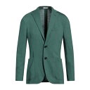 【送料無料】 ボリオリ メンズ ジャケット&ブルゾン アウター Blazers Green
