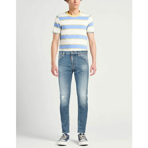 【送料無料】 ディースクエアード メンズ デニムパンツ ボトムス Jeans Blue