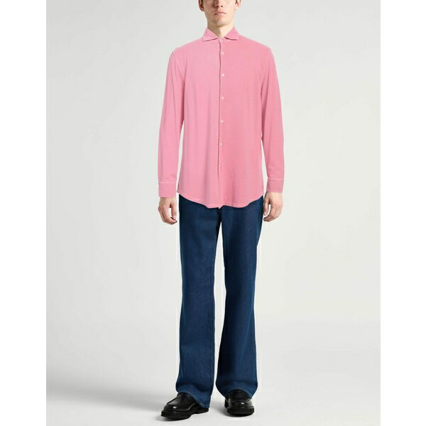 【送料無料】 アスペジ メンズ シャツ トップス Shirts Pink
