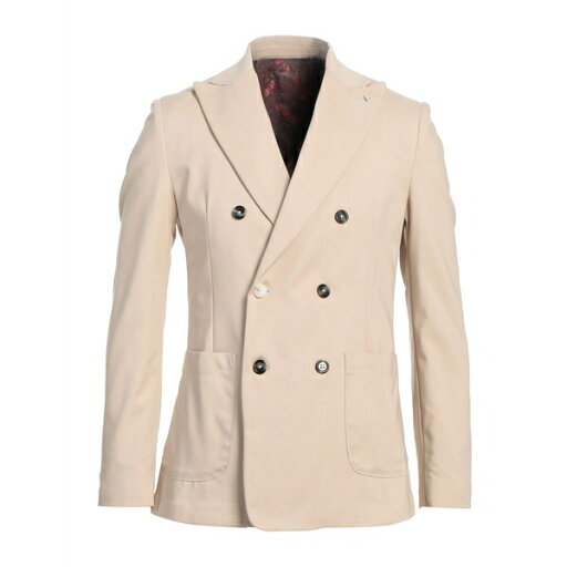 【送料無料】 ヴェルナ メンズ ジャケット&ブルゾン アウター Blazers Beige 【送料無料】 ヴェルナ メンズ ジャケット&ブルゾン アウター Blazers Beige