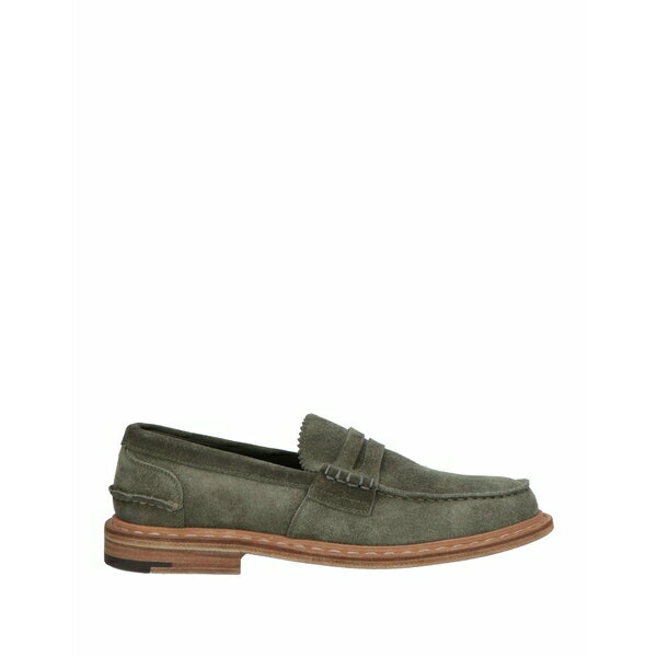 【送料無料】 プレミアータ メンズ スリッポン・ローファー シューズ Loafers Green