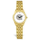 ジャーディン レディース 腕時計 アクセサリー Georgetown Hoyas Women 039 s Medallion Rolled Link Bracelet Wristwatch -