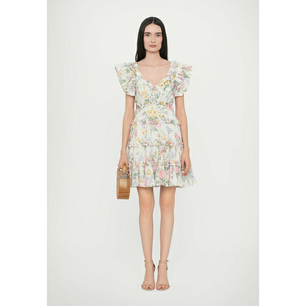 ニードルアンドスレッド レディース ワンピース トップス PARADISE GARDEN BACKLESS MINI DRESS - Day dress - moonshine 2