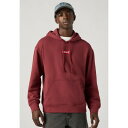 リーバイス メンズ パーカー・スウェットシャツ アウター RELAXED FIT GRAPHIC HOODIE - Hoodie - chocolate truffle