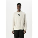 ニューエラ メンズ パーカー・スウェットシャツ アウター CREW - Sweatshirt - stone|詳細画像
