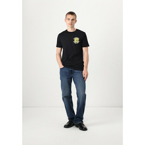 ライルアンドスコット メンズ サンダル シューズ SUNNIES POOL BAR GRAPHIC - Print T-shirt - jet black