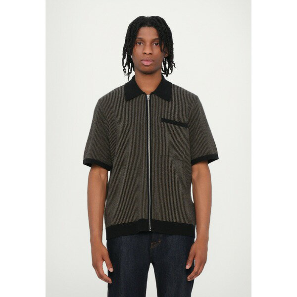 饰ɥܡ  ˥å&  ZUMA ZIP THROUGH - Cardigan - black