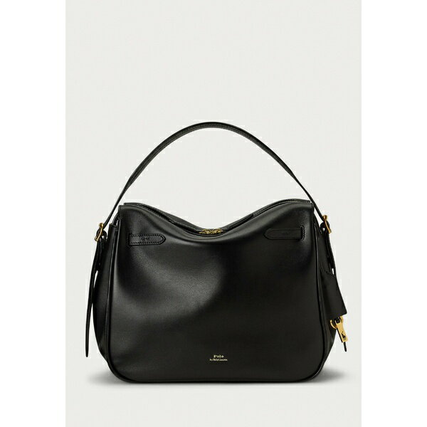 ラルフローレン レディース ハンドバッグ バッグ Polo ID Leather Satchel - Handbag - black(4)