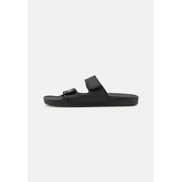 クイックシルバー メンズ サンダル シューズ RIVI DOUBLE ADJUST - Mules - black/grey