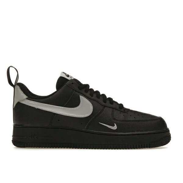 Nike ナイキ メンズ スニーカー エアフォース 【Nike Air Force 1 Low '07 LV8】 サイズ US_9(27.0cm) Black Metallic Silver