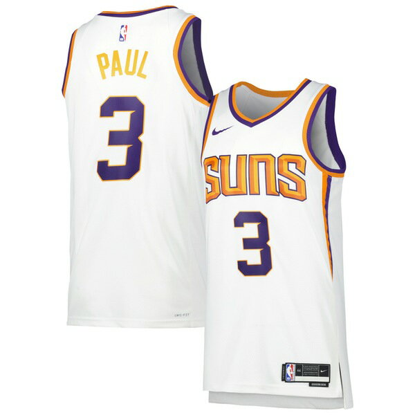 ナイキ メンズ ユニフォーム トップス Chris Paul Phoenix Suns Nike Unisex 2022/23 Swingman Jersey White Association Edition