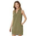 トッミーバハマ レディース ワンピース トップス Two Palms Double Ruffle Dress Tea Leaf