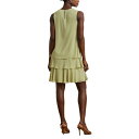 ラルフローレン レディース ワンピース トップス Crinkle Georgette Shift Dress Light Olive