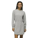 プラーナ レディース ワンピース トップス Cozy Up Pocket Dress Heather Grey