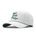 メリン メンズ 帽子 アクセサリー Hydro Odyssey Links White/Green