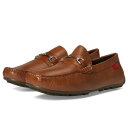 マークジョセフニューヨーク メンズ スリッポン・ローファー シューズ Liberty Ave Cognac Grainy