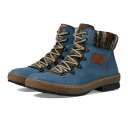 リーカー レディース ブーツ シューズ Z6743 Felicitas 43 Royal/Nuss/Grau-Braun