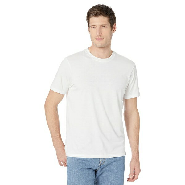 ץ顼   ȥåץ prAna Crew T-Shirt Standard Fit White