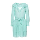 ソーアリュール レディース ワンピース トップス Short dresses Light green