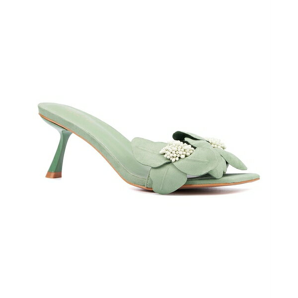 トルゲイス レディース サンダル シューズ Women's Sierra Heel Slide sandals Sage green