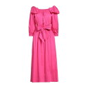 yz NbvX A fB[X s[X gbvX Midi dresses Fuchsia