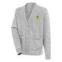 AeBOA Y Vc gbvX Nashville SC Antigua Victory Cardigan Heather Gray