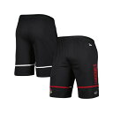 ニューエラ メンズ カジュアルパンツ ボトムス Men's Black Arizona Cardinals Combine Authentic Rusher Training Shorts Black