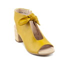 ジーシーシューズ レディース サンダル シューズ Women's Kimora Knot Detail Block Heel Dress Sandals Yellow(4)