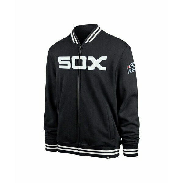 47ブランド メンズ ジャケット＆ブルゾン アウター Men's Navy Chicago White Sox Wax Pack Pro Camden Full-Zip Track Jacket Navy