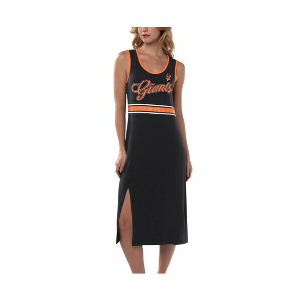 カールバンクス レディース ワンピース トップス Women's Black San Francisco Giants Main Field Maxi Dress Black