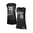 ナイキ レディース カットソー トップス Women's Breanna Stewart Black Seattle Storm Rebel Edition Jersey Black(4)