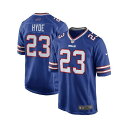 ナイキ メンズ シャツ トップス Men's Micah Hyde Royal Buffalo Bills Game Player Jersey Royal(4)