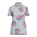 【送料無料】 オーディー エト アモー レディース ポロシャツ トップス Polo shirts Grey