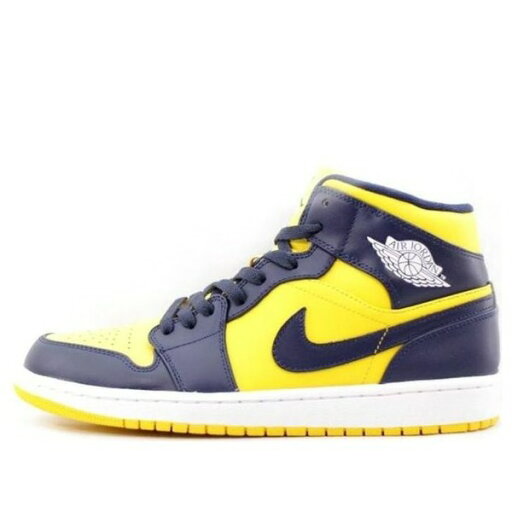 Air Jordan ジョーダン メンズ スニーカー 【Air Jordan 1 Mid 'Michigan' 554724-707】 サイズ US_10(28.0cm) Air Jordan ジョーダン メンズ スニーカー 【Air Jordan 1 Mid 'Michigan' 554724-707】 サイズ US_10(28.0cm)