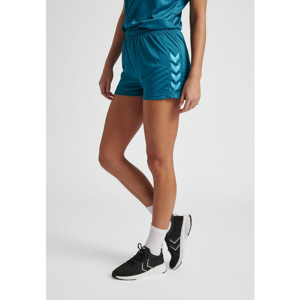 ヒュンメル レディース カジュアルパンツ ボトムス CORE - Sports shorts - blue coral