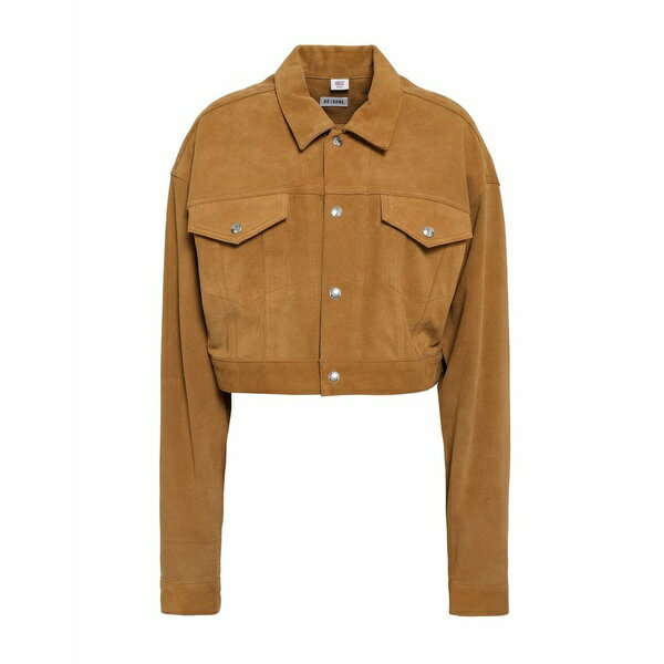 リダン RE/DONE レディース ジャケット＆ブルゾン アウター Jackets Camel