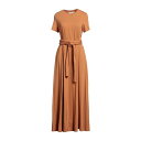 JUCCA ユッカ ワンピース トップス レディース Long dresses Camel