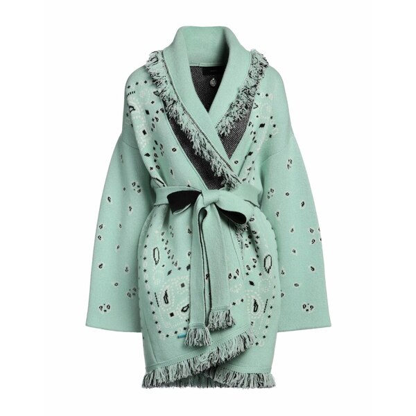 【送料無料】 アラヌイ レディース カーディガン アウター Cardigans Light green