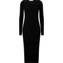 カルバンクライン レディース ワンピース トップス SOFT WOOL RIB LAYERED KNIT DRESS