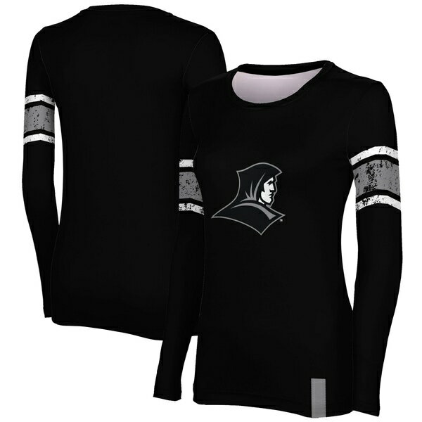 vXtBA fB[X TVc gbvX Providence Friars ProSphere Women's Endzone Logo Long Sleeve TShirt Black