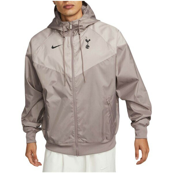 楽天astyナイキ メンズ ジャケット＆ブルゾン アウター Tottenham Hotspur Nike Windrunner Move To Zero Hoodie FullZip Jacket Tan