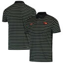 ナイキ メンズ ポロシャツ トップス Oregon State Beavers Nike Victory Stripe Performance 2022 Coaches Polo Black