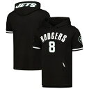 asty㤨֥ץ  T ȥåץ Aaron Rodgers New York Jets Pro Standard Player Name & Number Hoodie TShirt BlackפβǤʤ33,800ߤˤʤޤ